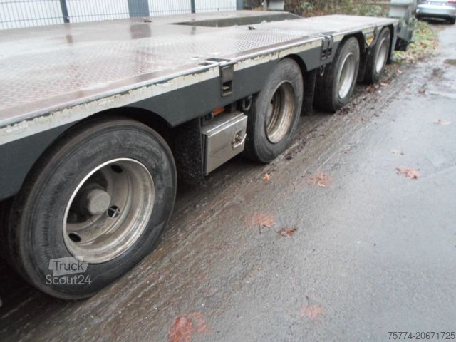 Standard dragbil MERCEDES-BENZ 2663LS/ Broshuis 4 Achser/ Teletieflader