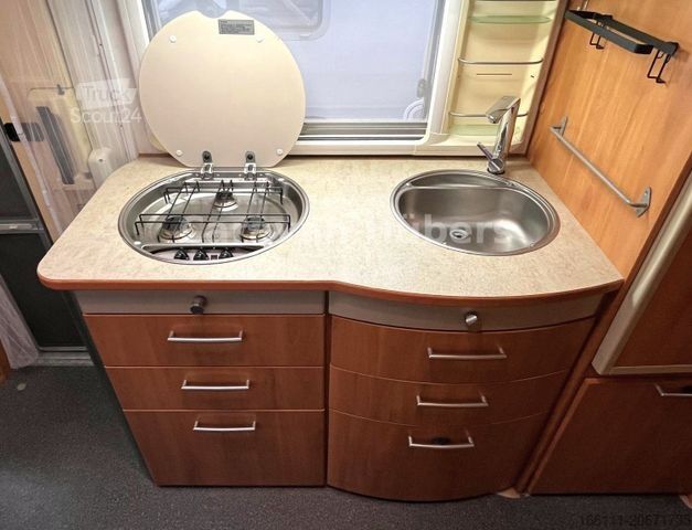 Integraal camper HYMER/ERIBA B 524 - Klima - Hub/Festbett - Sat/TV - Solar