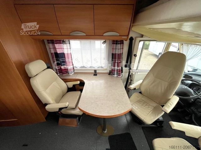 Integraal camper HYMER/ERIBA B 524 - Klima - Hub/Festbett - Sat/TV - Solar