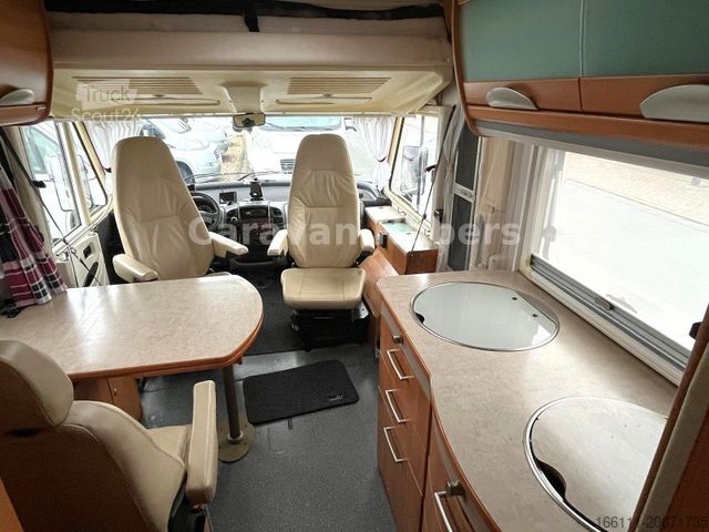 Integraal camper HYMER/ERIBA B 524 - Klima - Hub/Festbett - Sat/TV - Solar