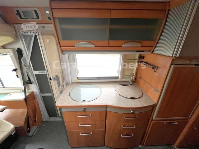 Integraal camper HYMER/ERIBA B 524 - Klima - Hub/Festbett - Sat/TV - Solar