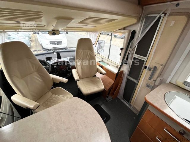 Integraal camper HYMER/ERIBA B 524 - Klima - Hub/Festbett - Sat/TV - Solar