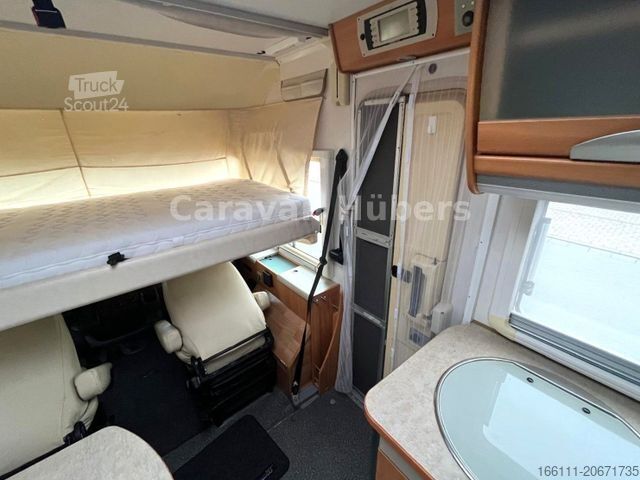 Integraal camper HYMER/ERIBA B 524 - Klima - Hub/Festbett - Sat/TV - Solar