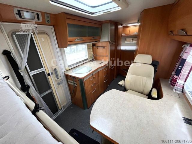 Integraal camper HYMER/ERIBA B 524 - Klima - Hub/Festbett - Sat/TV - Solar