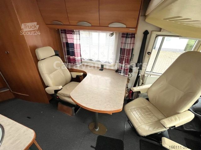 Integraal camper HYMER/ERIBA B 524 - Klima - Hub/Festbett - Sat/TV - Solar