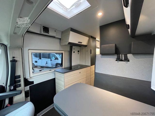 Τροχόσπιτο αυτοκινούμενο SUNLIVING V 65 SL | Solar, RFK, Markise, Fahrradträger