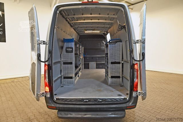 Bestelwagen met verhoogd dak MERCEDES-BENZ Sprinter 315 CDI Maxi Klima SORTIMO silber #T521