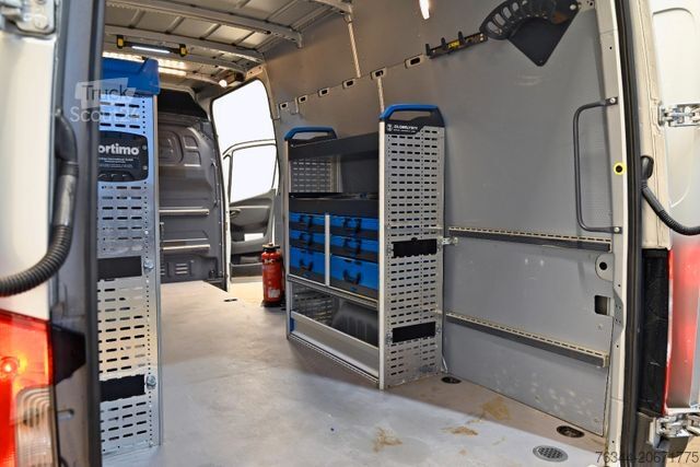 Bestelwagen met verhoogd dak MERCEDES-BENZ Sprinter 315 CDI Maxi Klima SORTIMO silber #T521