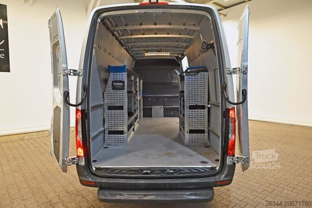Kassevogn MERCEDES-BENZ Sprinter 315 CDI Maxi Klima SORTIMO silber #T521