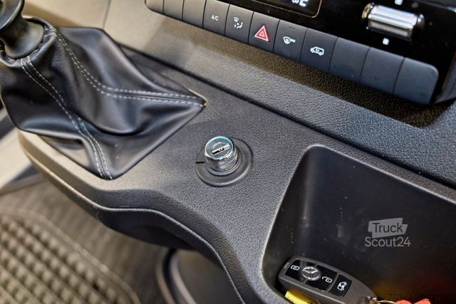 Kassevogn MERCEDES-BENZ Sprinter 315 CDI Maxi Klima SORTIMO silber #T521