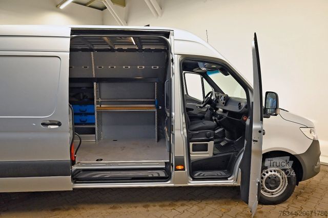 Kassevogn MERCEDES-BENZ Sprinter 315 CDI Maxi Klima SORTIMO silber #T521