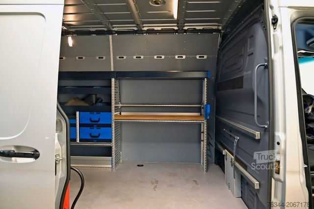 Kassevogn MERCEDES-BENZ Sprinter 315 CDI Maxi Klima SORTIMO silber #T521