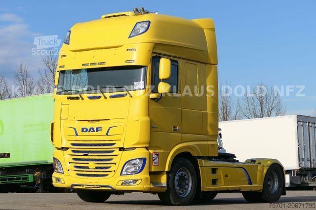 Standard dragbil DAF XF 530 Retarder Standklima XL-Tank Euro 6