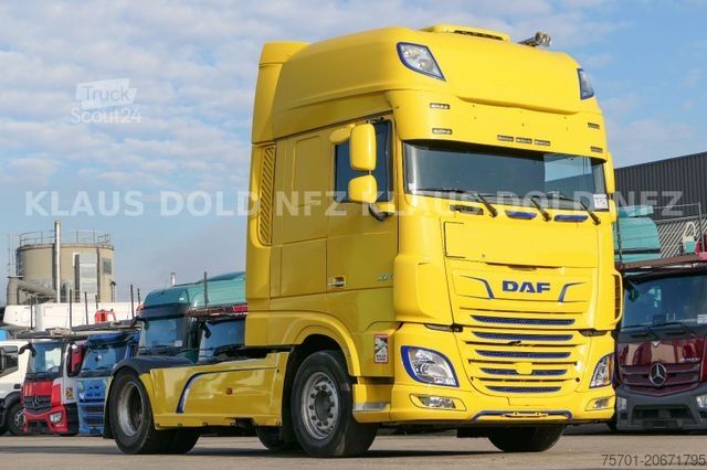 Standard dragbil DAF XF 530 Retarder Standklima XL-Tank Euro 6