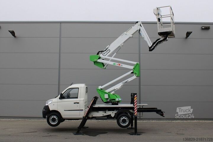Darba platforma Comet Kleintransporter Arbeitsbühne (Benzin & Gas Antrieb)