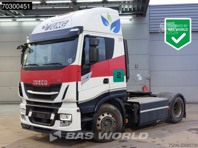 Standaard trekker Iveco Stralis 400 4X2 CNG-LNG Mix! Retarder 2x tanks ...