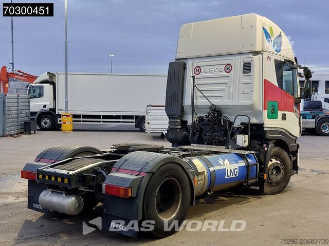 Standaard trekker Iveco Stralis 400 4X2 CNG-LNG Mix! Retarder 2x tanks ...