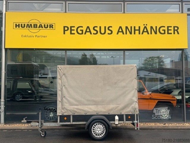 Autotrailer K+K Anhänger Kastenanhänger Plane Spriegel 1,3t