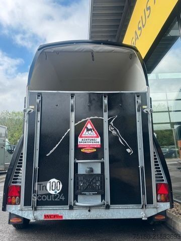 Hestetransporttrailer BÖCKMANN Master WCF 2-Pferdeanhänger Aluboden Vollpoly