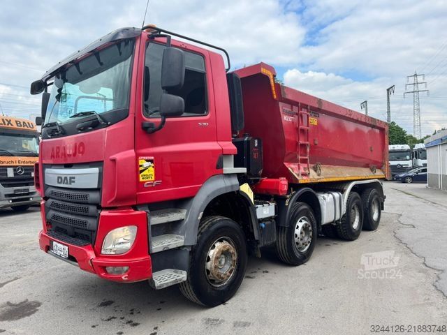 Pašizgāzējs kravas automašīna DAF CF460/Muldenkipper-20m3/BigAxle/44t/Manual-Gear