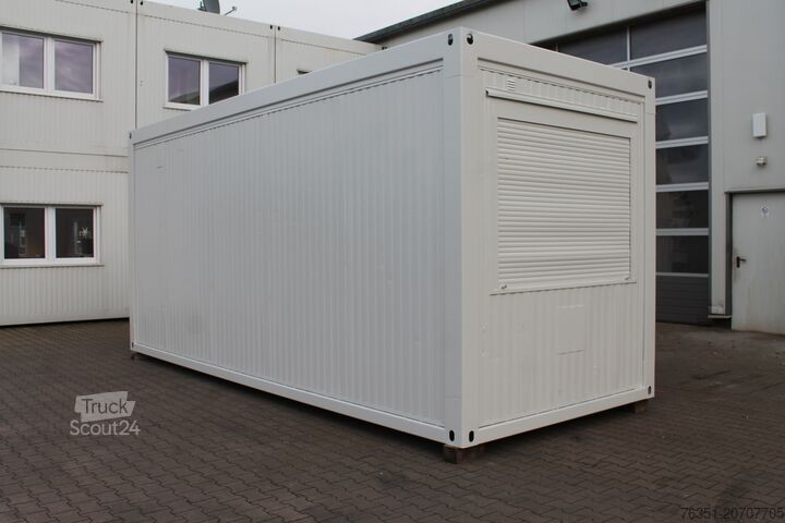 20 ft office container, used 20 ft. Bürocontainer 20 ft. Bürocontainer, gebraucht