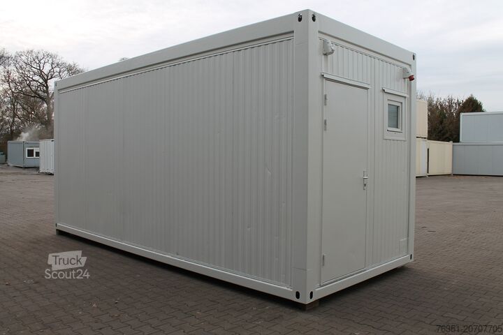 20 ft office container, used 20 ft. Bürocontainer 20 ft. Bürocontainer, gebraucht