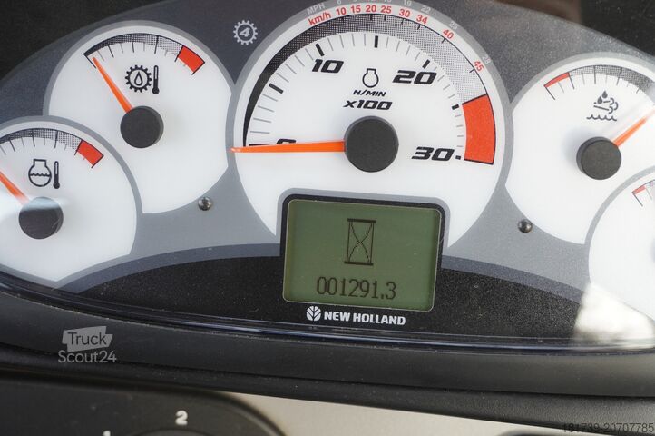 Grävlastare New Holland B 115 C backhoe loader / 1000 MTH !