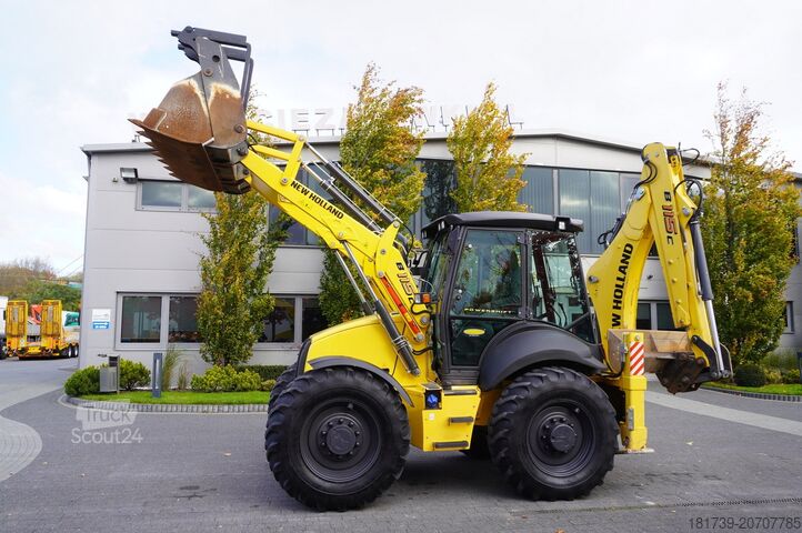 Backhoe loader New Holland B 115 C backhoe loader / 1000 MTH !
