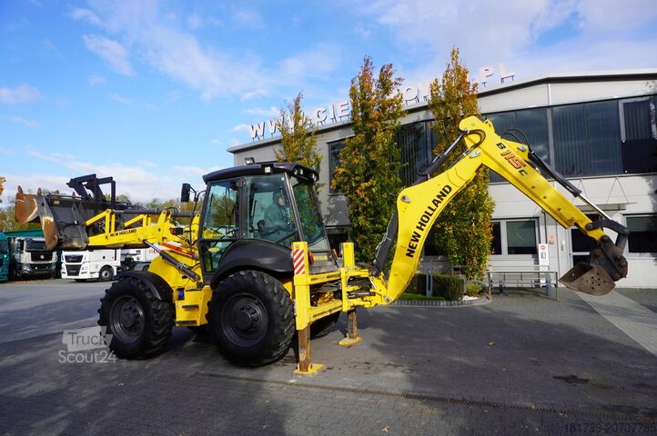 Grävlastare New Holland B 115 C backhoe loader / 1000 MTH !