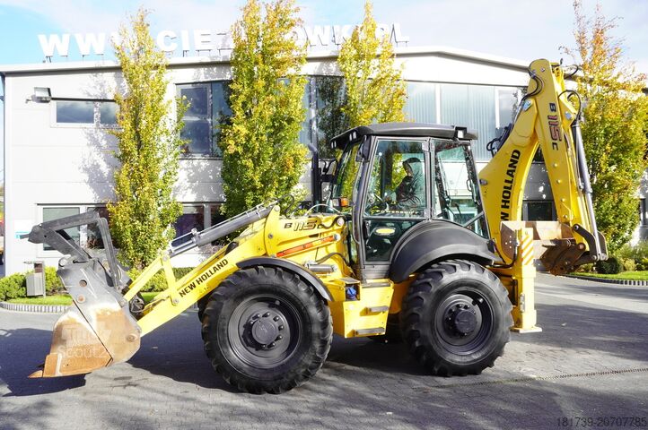 Backhoe loader New Holland B 115 C backhoe loader / 1000 MTH !