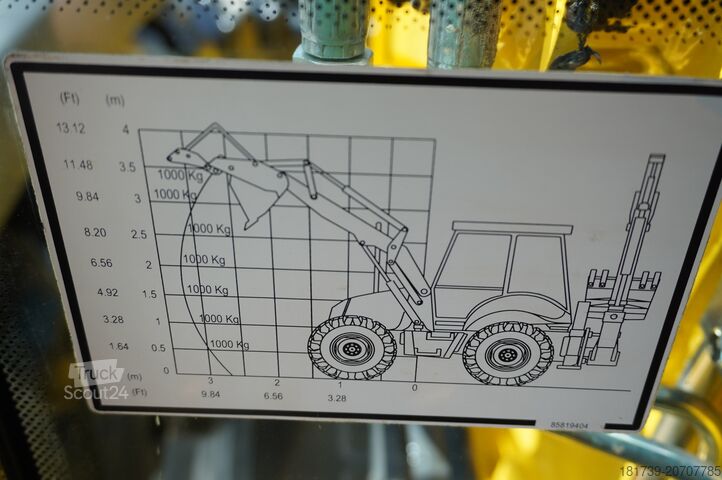 Backhoe loader New Holland B 115 C backhoe loader / 1000 MTH !
