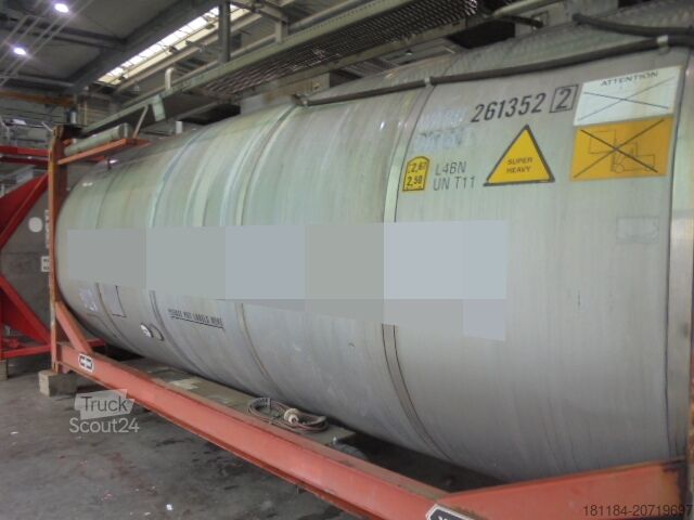 Tank container VanHool 26.000 Liter V4A  Heizung