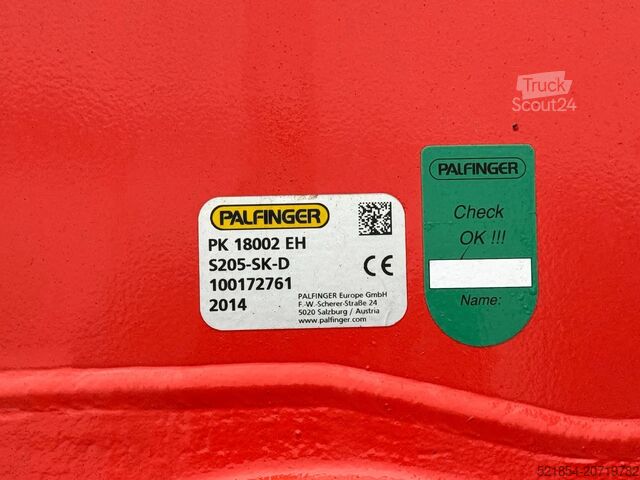 Lastplattform Volvo FM 11.330 4x2, Flatbed-truck with 18t/m Crane, ...