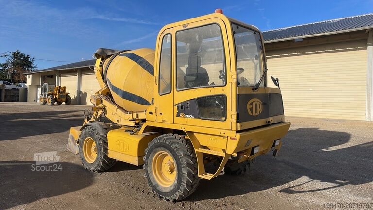 Terreinbetonmixer Fiori DB260