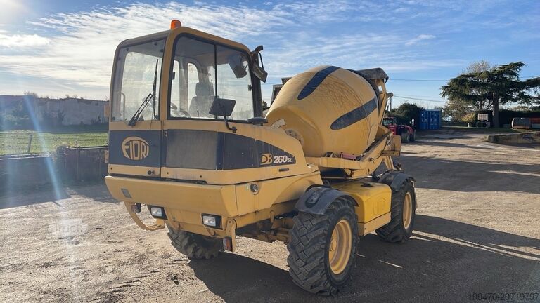 Terreinbetonmixer Fiori DB260