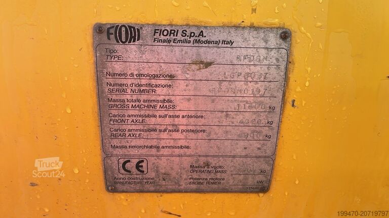 Terreinbetonmixer Fiori DB260