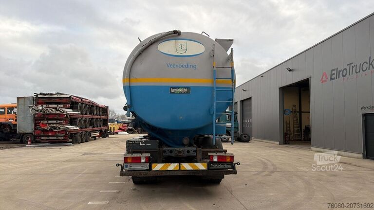 Шаси с кабина Mercedes-Benz actros 4140 (8X4 / EPS / CHASSIS 8M LONGEUR !! ...