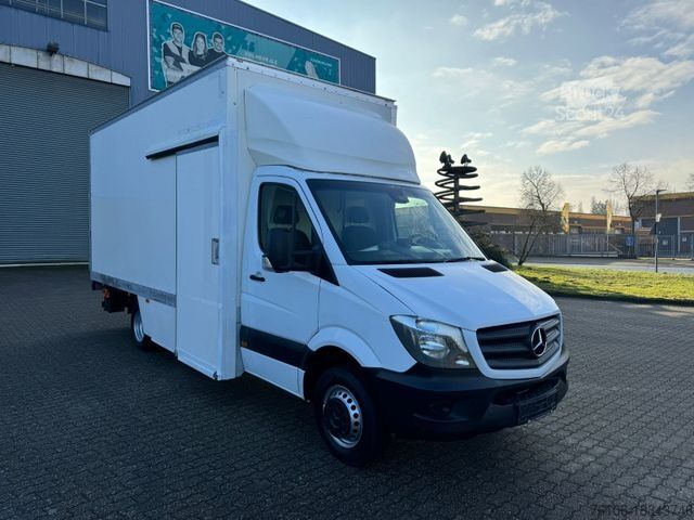 Vrachtwagen met bakwagen MERCEDES-BENZ Sprinter 516 CDI Koffer mit Ladebordwand *L 4,80