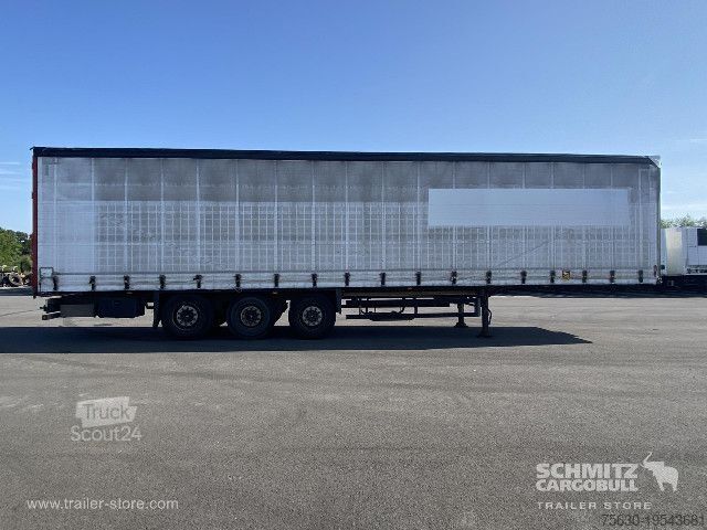 Open oplegger met zeil Schmitz Cargobull Semitrailer Curtainsider Standard