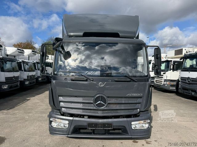 Vrachtwagen met bakwagen MERCEDES-BENZ ATEGO 818 L Koffer 7,30 m LBW 1 T*Seitentür