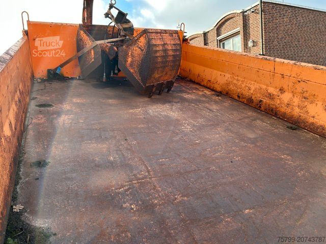 Driezijdige kipper MAN 18.320 3Skipper + PK 7001K + Greifer 4x4