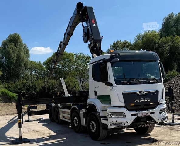 Grue sur camion MAN TGS 35.480