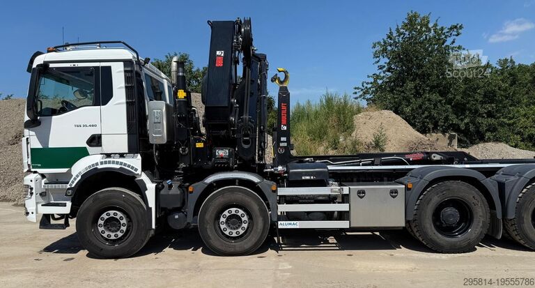 Grue sur camion MAN TGS 35.480