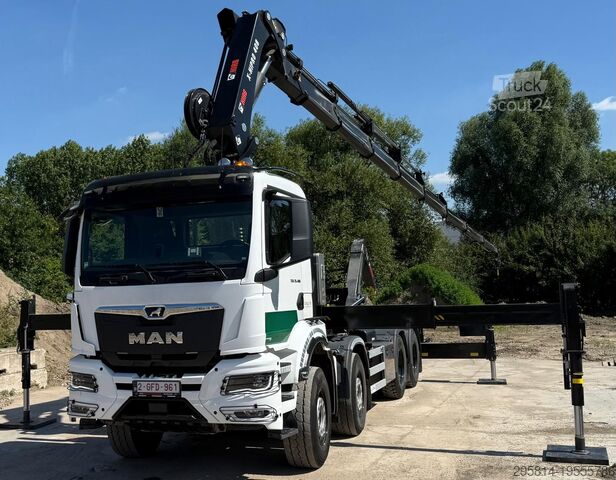 Grue sur camion MAN TGS 35.480