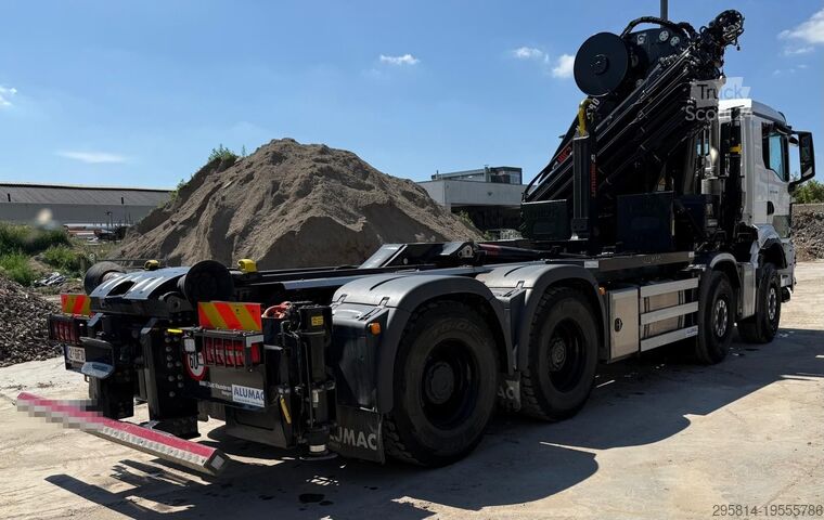 Grue sur camion MAN TGS 35.480