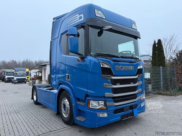 Vakio vetoauto SCANIA R500 /Kipphydraulik/Retarder/VOLLLUFT/Spoiler