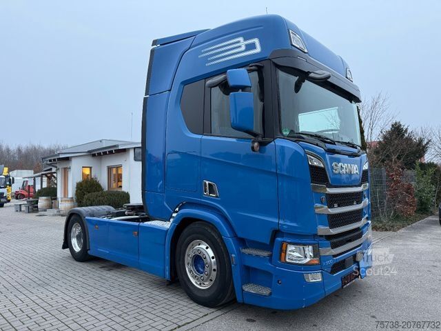 Vakio vetoauto SCANIA R500 /Kipphydraulik/Retarder/VOLLLUFT/Spoiler