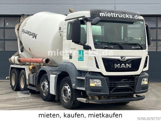 Avtomešalec betona MAN 32.420 Putzmeister 10cbm 3/4 Klappe Mietkauf