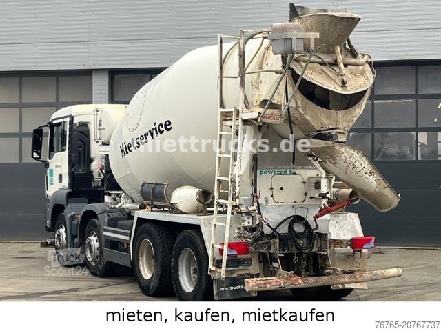 Avtomešalec betona MAN 32.420 Putzmeister 10cbm 3/4 Klappe Mietkauf