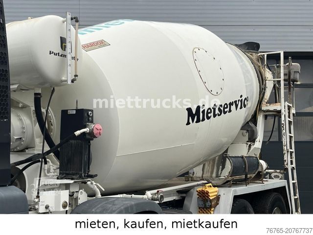 Avtomešalec betona MAN 32.420 Putzmeister 10cbm 3/4 Klappe Mietkauf